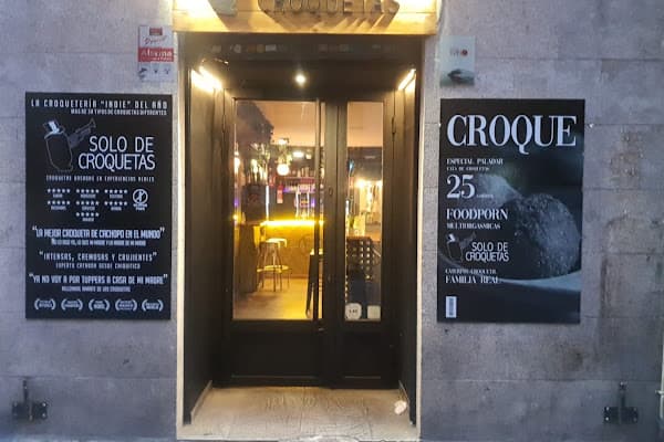 Solo de Croquetas Echegaray — gluten-free restaurant in Madrid