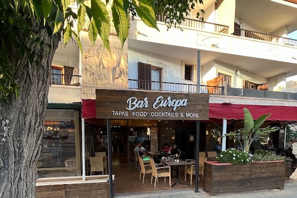 Bar Europa — gluten-free restaurant in Can Picafort
