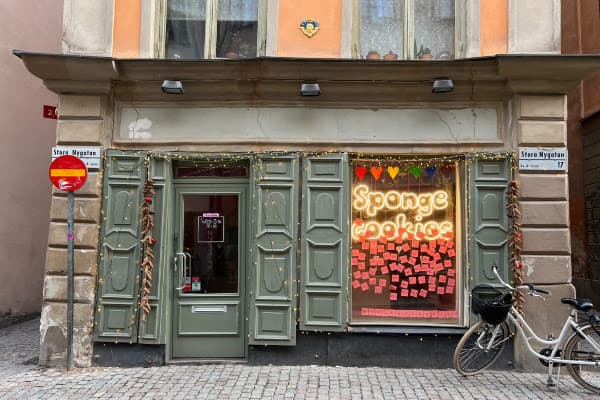 Spongecookies — gluten-free restaurant in Stockholm