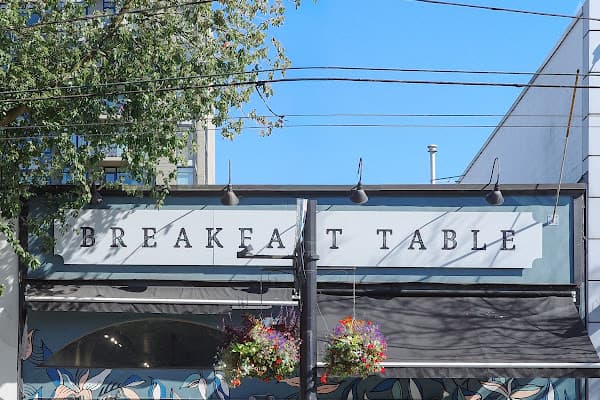 Breakfast Table South Granville — gluten-free restaurant in Vancouver