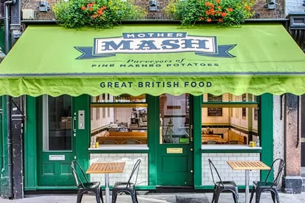 Mother Mash Carnaby — gluten-free restaurant in London