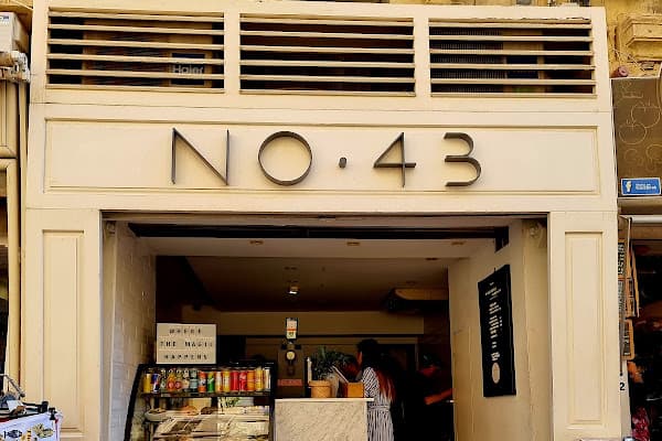 No. 43 — gluten-free restaurant in Valletta