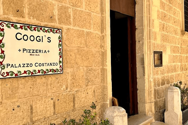 Coogi's Pizzeria & Bistrot — gluten-free restaurant in Valletta