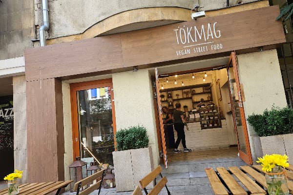 Tökmag Vegan Street Food — gluten-free restaurant in Budapest