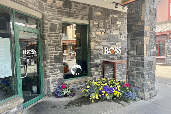 The Boss Kitchen & Bar — gluten-free restaurant in Banf, Canada