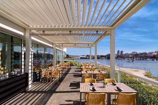 Aura Waterfront Restaurant + Patio — gluten-free restaurant in Victoria, Vancouver Island