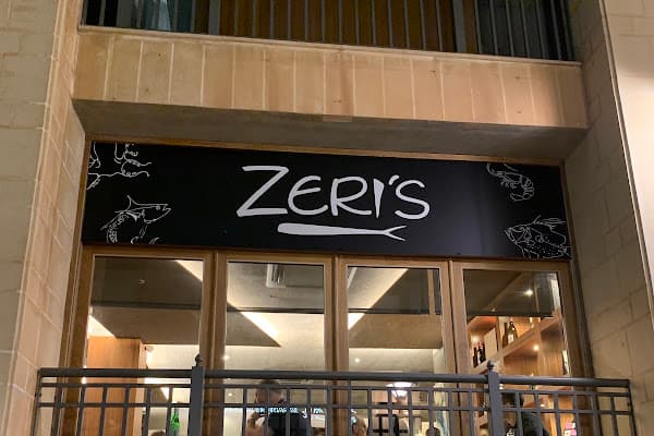 Zeri's — gluten-free restaurant in Valletta