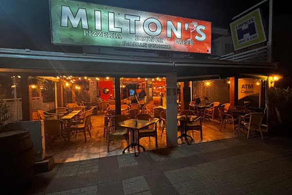 MILTON’S PIZZERIA BRUNCH CAFFE — gluten-free restaurant in Alcúdia