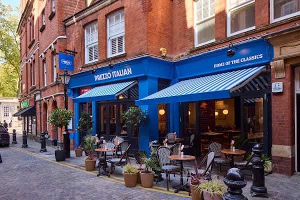 Prezzo Italian Restaurant London Kensington — gluten-free restaurant in London