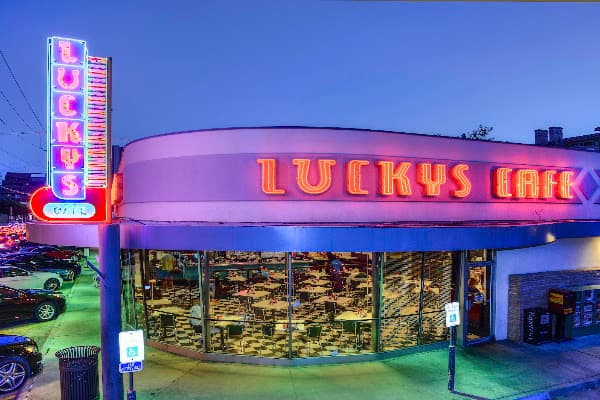 Luckys Café — gluten-free restaurant in Dallas, Texas