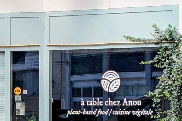 à table chez Anou — gluten-free restaurant in Geneva