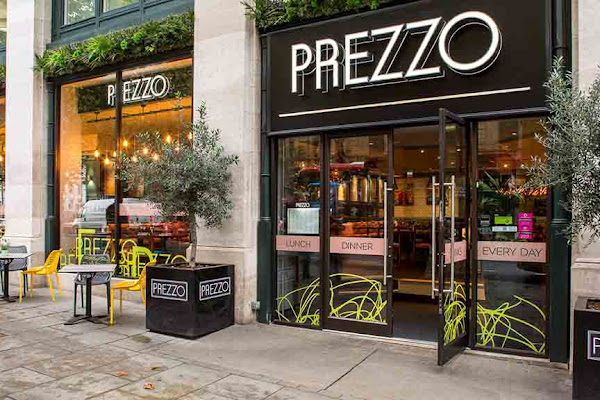 Prezzo — gluten-free restaurant in London